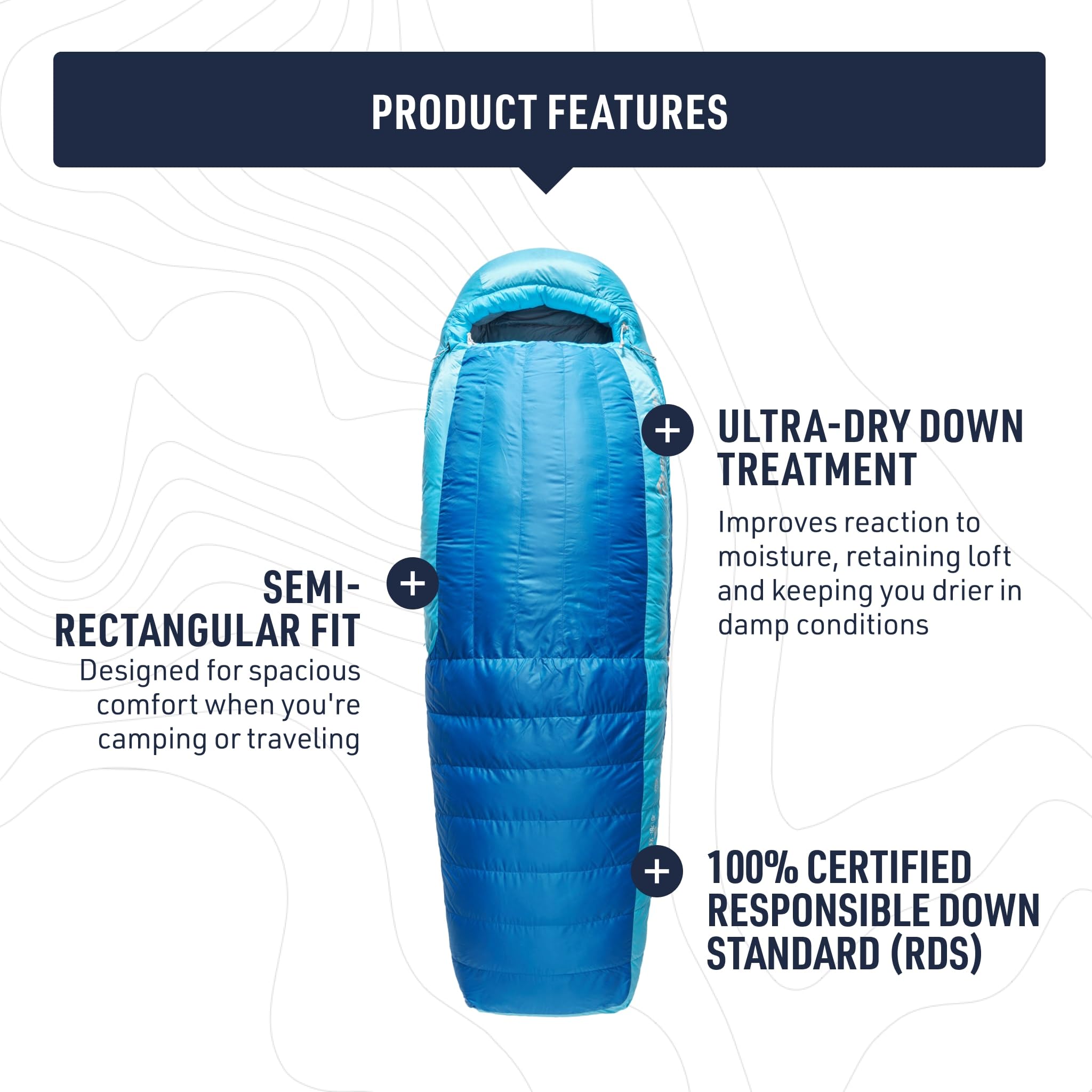 Sea to Summit Trek Down Sleeping Bag - Image 3