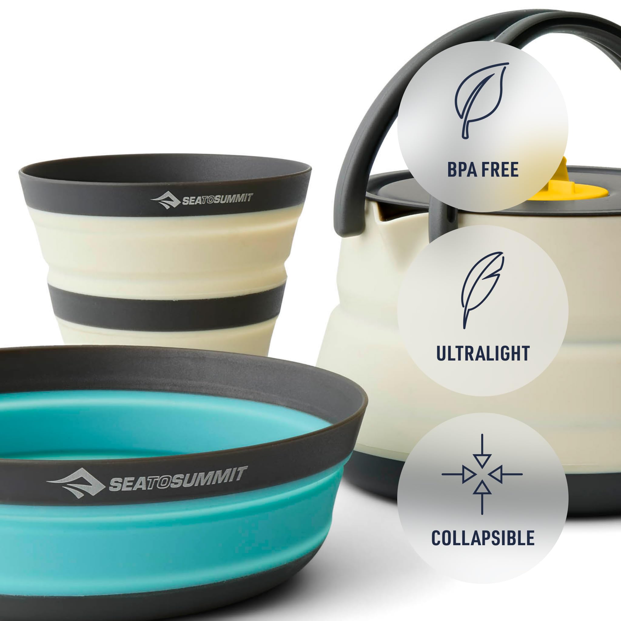 Sea to Summit Frontier Ultralight Collapsible Kettle Cook Set - Image 4