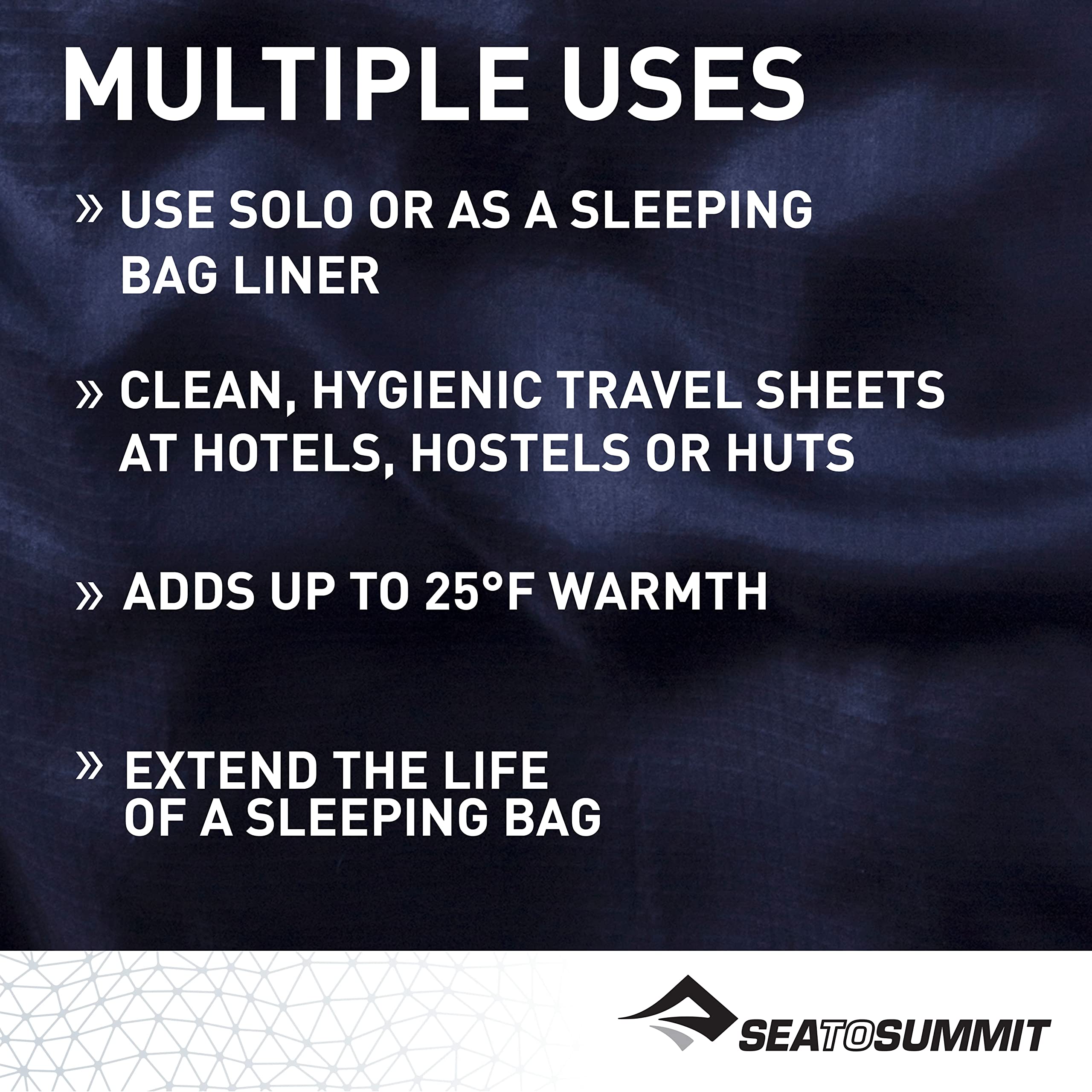 Sea to Summit Thermolite Reactor Extreme Sleeping Bag Liner - Red, 90 x 210 Centimeter - Image 4